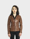 SOPHIE VESTE EN CUIR BIKER FEMME